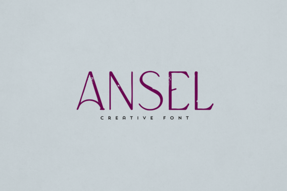 Ansel Font for Modern Branding and Display Needs