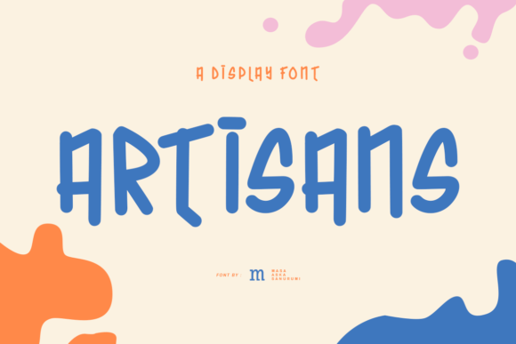 Artisans Font for Playful Branding and Creative Projects