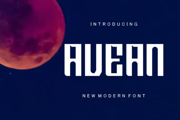 Avean Font for Elegant Branding and Modern Design