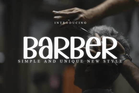 Barber Font for Modern Branding and Creative Projects