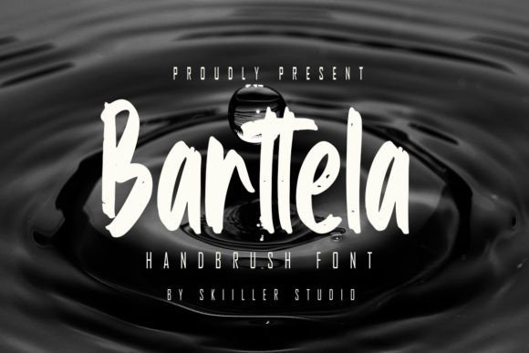 Barttela: A Modern Brush Font for Bold Branding