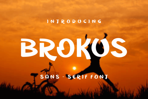 Brokus: A Cool Sans Serif Font for Modern Branding