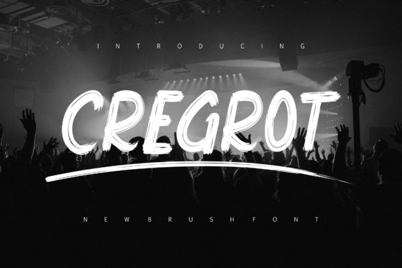 Cregrot Font – A Bold Display Typeface for Modern Branding
