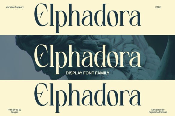 Elphadora: A Versatile Serif Font for Modern Editorial Design
