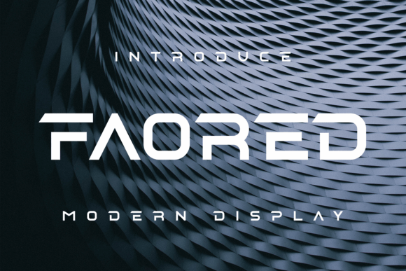 Faored: A Display Font That Elevates Your Branding