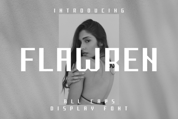Flawren: A Modern Display Font for Professional Branding