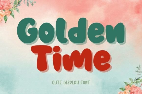 Golden Time: A Display Font for Modern Web Design