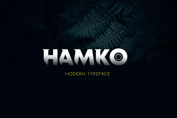 Hamko: A Modern Display Font for Editorial Excellence
