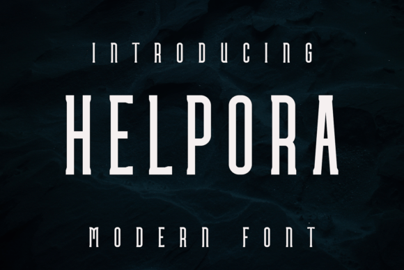 Helpora: The Display Font That Elevates Campaign Creativity