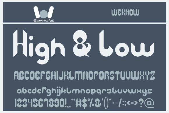High and Low: The Display Font That Elevates Campaign Design