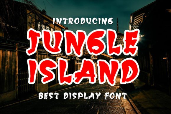 Jungle Island Font for Branding Projects