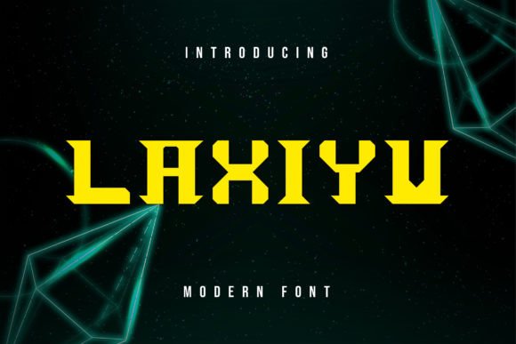 Laxiyu: A Cool Display Font for Small Business Branding