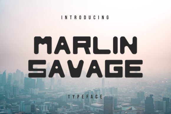 Marlin Savage Font for Handmade Creations and Shop Branding
