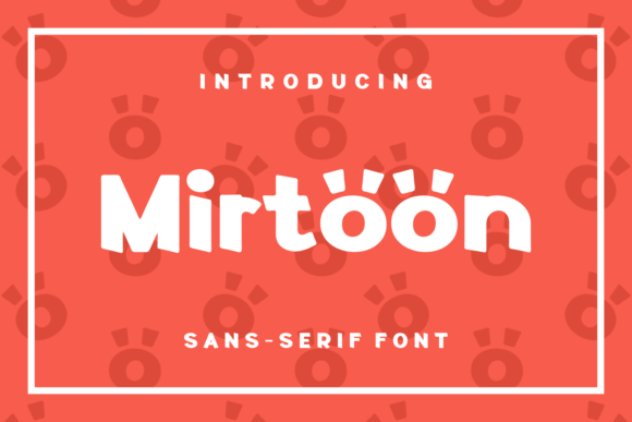 Mirtoon Font for Polished Branding and Display Design