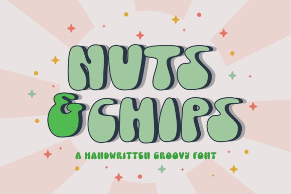 Nuts and Chips Font for Bold Branding Projects