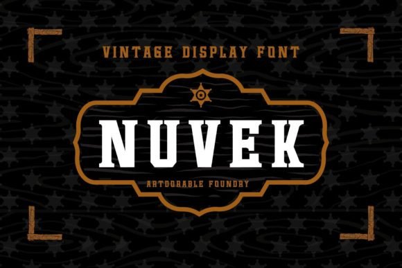 Nuvek Display Font for Eye-Catching Campaigns