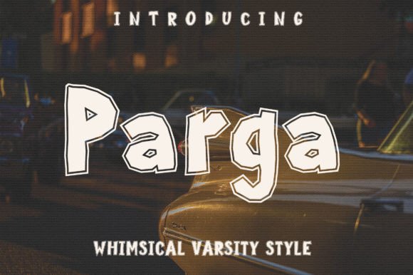 Parga: A Cool Display Font for Your Business Branding