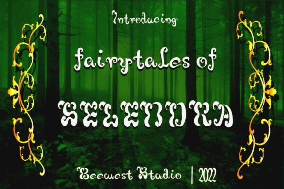 Selendra Font for Mythical Branding and Storytelling Websites