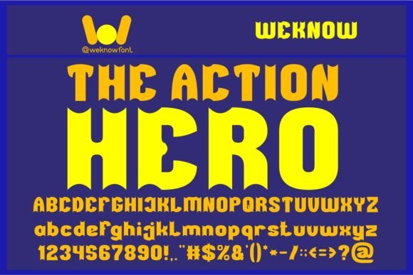 The Action Hero Font for Bold Digital Campaigns