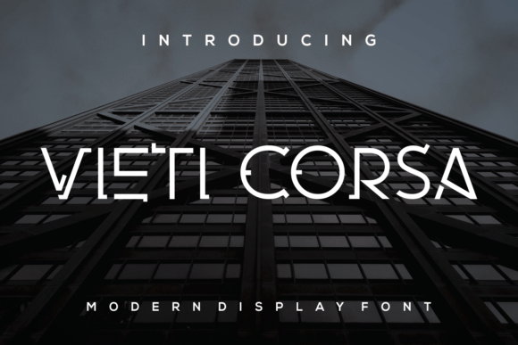 Vietti Corsa: A Display Font That Elevates Branding