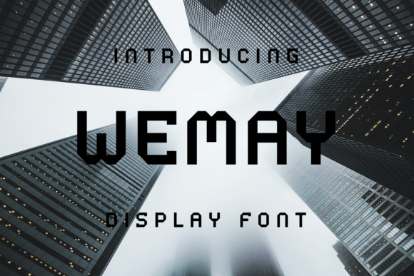 Wemay: A Unique Display Font for Modern Web Design